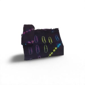 Pagne Baoulé noir Colorée (unique)