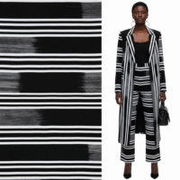 KENTE Tissu Tissé "Garde des Sages" - Émeraude et Géométrie